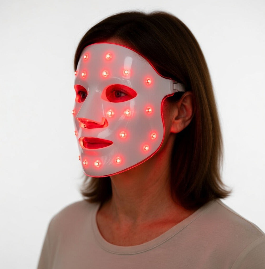 Lichttherapie Maske für Gesicht mit 7 Farben für Anti Aging